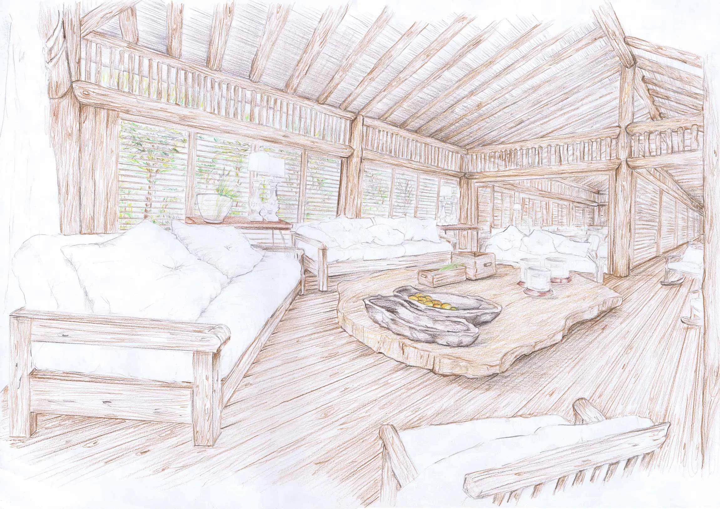 Cabana in Trancoso . Brasil — projeto de arquitetura do atelier Joana Aranha em Brazil (4/8)