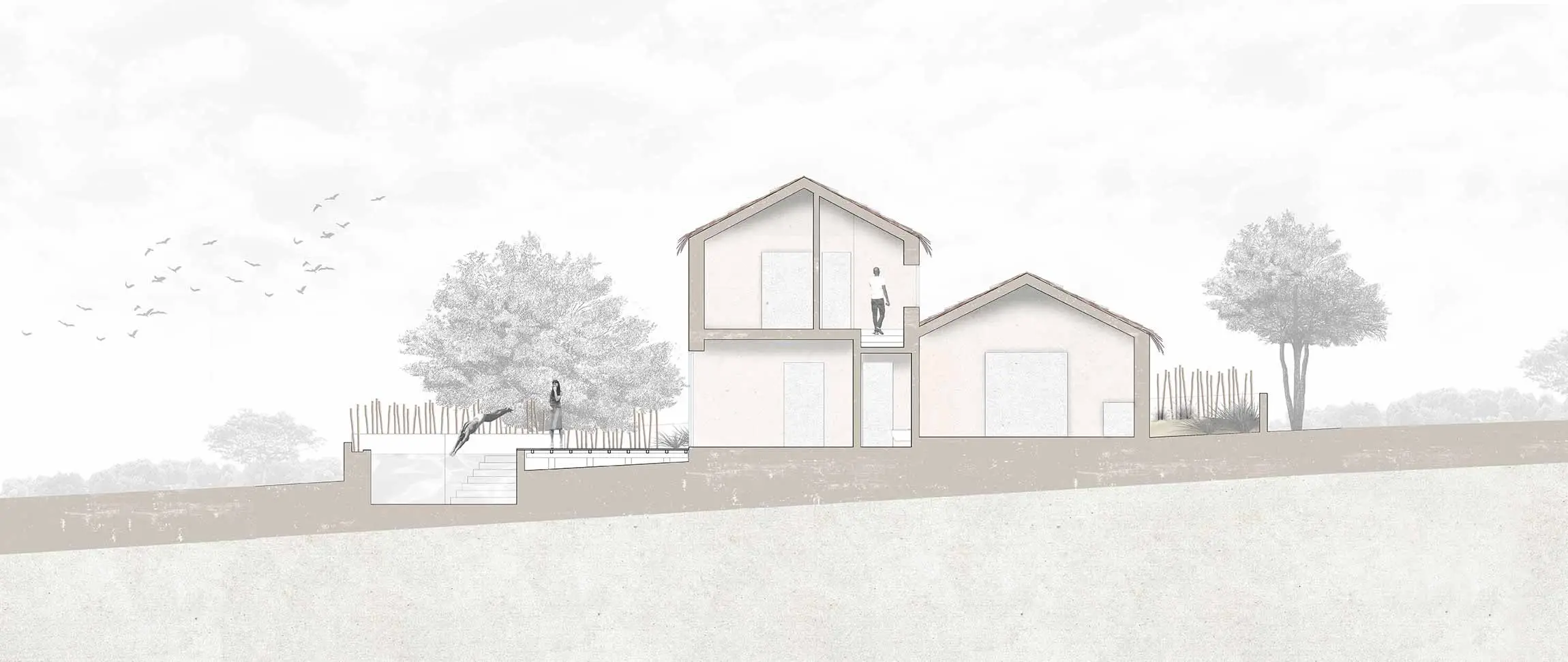 Palafita House . Comporta . Portugal — projeto de arquitetura do atelier Joana Aranha em Comporta (6/8)