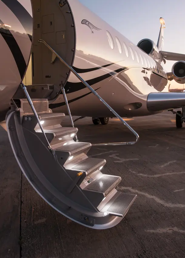 Private Jet . Falcon 7X . Dassault Aviation — projeto de arquitetura do atelier Joana Aranha em Falcon 7X