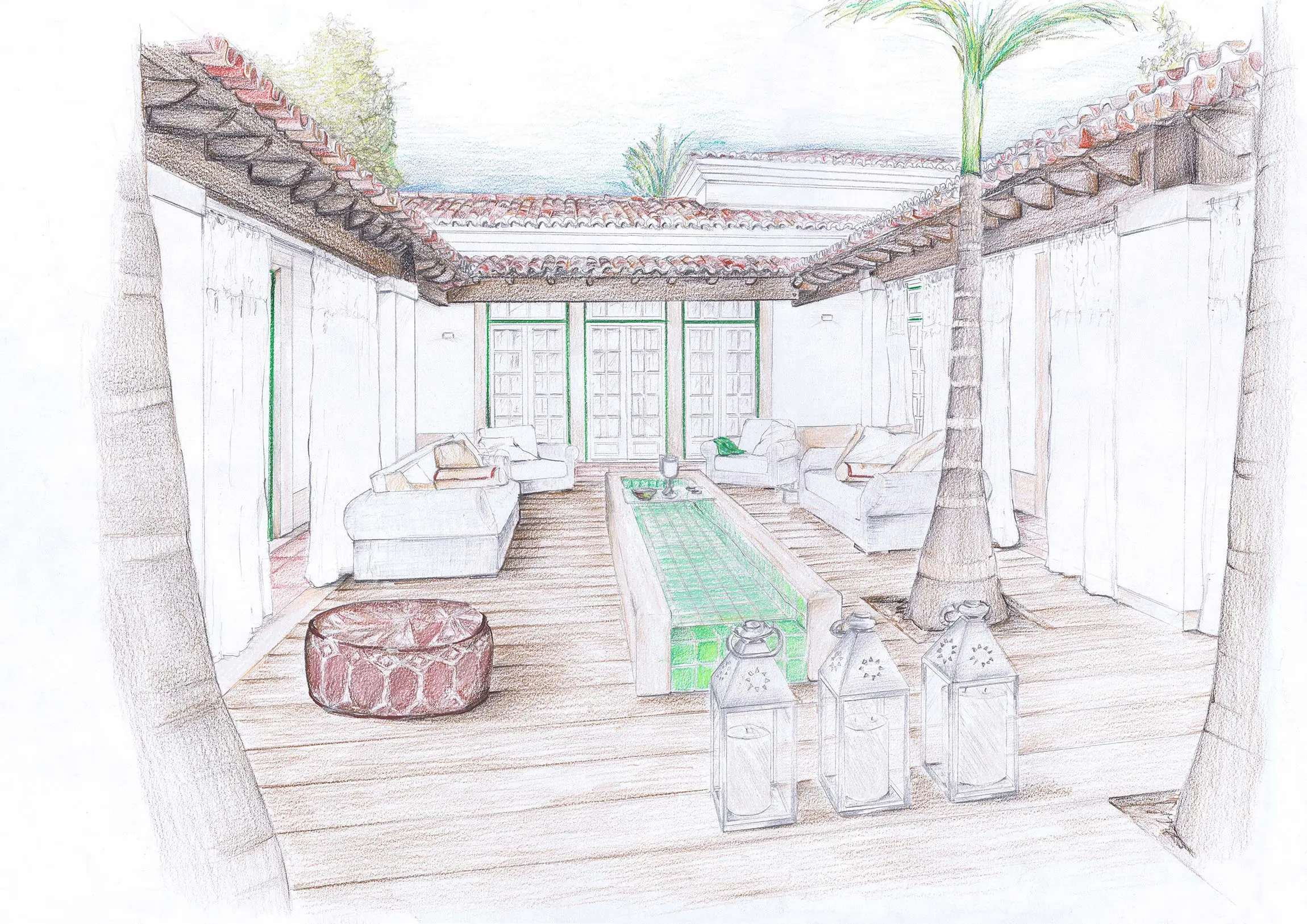 Summer Getaway . Quinta do Lago . Portugal — projeto de arquitetura do atelier Joana Aranha em Quinta do Lago (2/8)