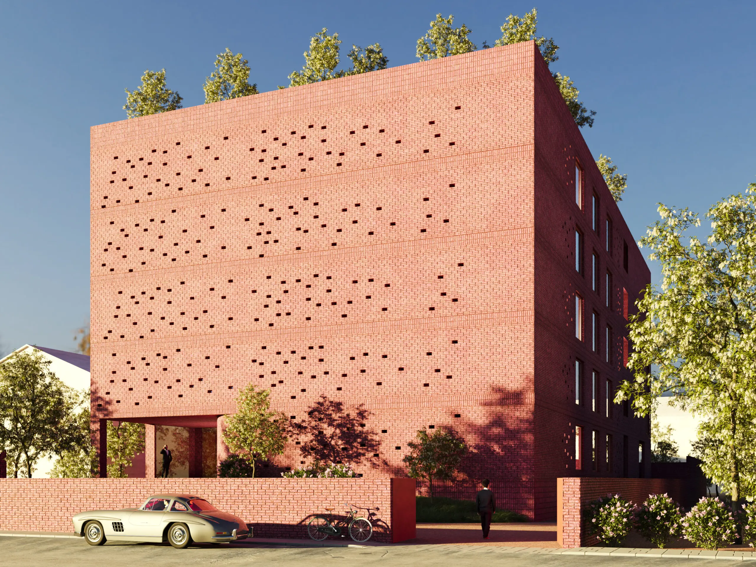 TERAKOTA Building . New Delhi . India — projeto de arquitetura do atelier Joana Aranha em New Delhi