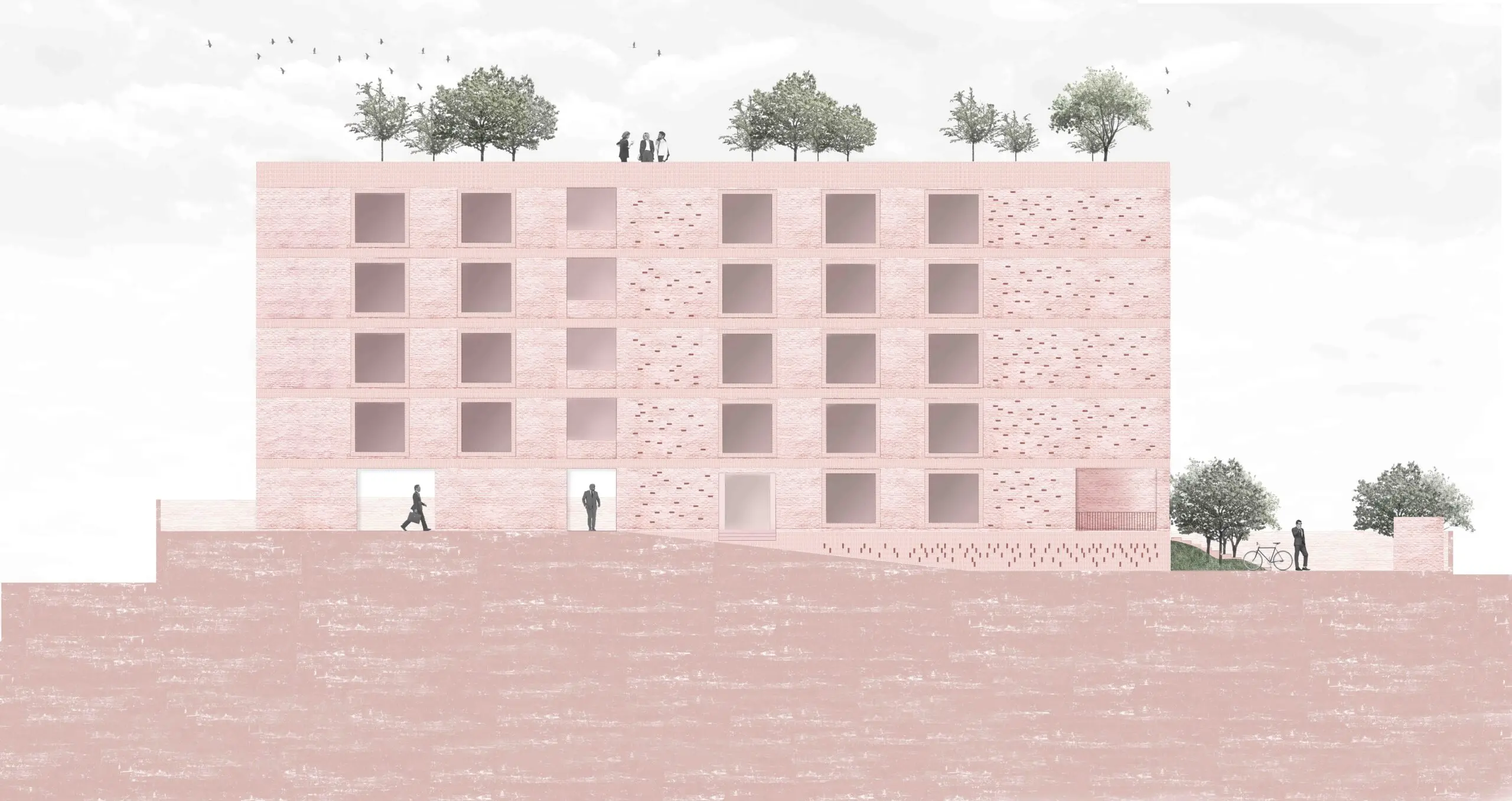 TERAKOTA Building . New Delhi . India — projeto de arquitetura do atelier Joana Aranha em New Delhi (5/8)