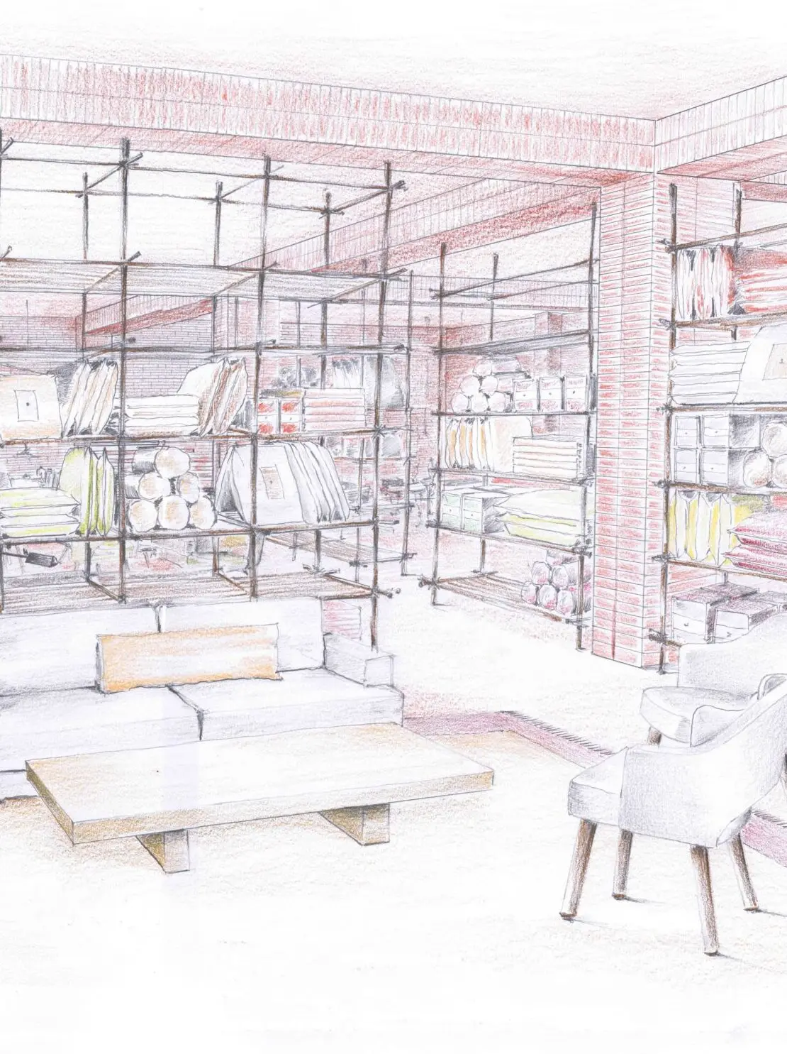 TERAKOTA Building . New Delhi . India — projeto de arquitetura do atelier Joana Aranha em New Delhi (6/8)
